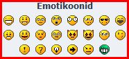 Sellised näevad need emotikonid mul välja
